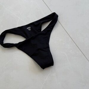 Monday Swimwear Black High-Cut Bikini Bottom